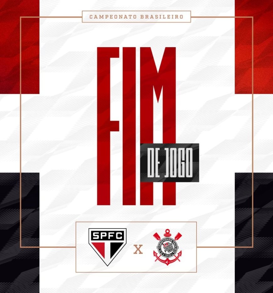 Opinião São Paulo 3 X 1 Corinthians pela 28ª rodada do Brasileirão